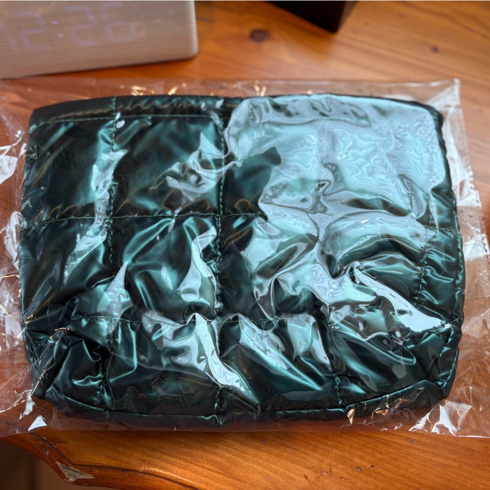 Green Quilted Bag